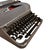 1950s Antique Zeta 1511 Typewriter Czechoslovakia 1950s For Sale - Image 5 of 10