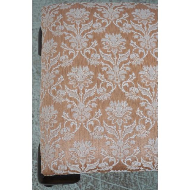 Cherry Queen Anne Window Bench For Sale - Image 11 of 12