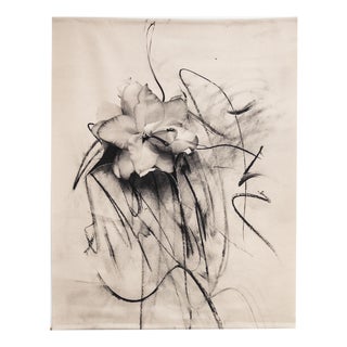 Lily in Charcoal Abstract Expressionism Photography, Limited Edition 3 of 5 2023 For Sale