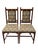 Arts and Crafts Side Chairs by Onder Den Sint Maarten, Walnut, 1900s, Set of 2 For Sale - Image 4 of 6