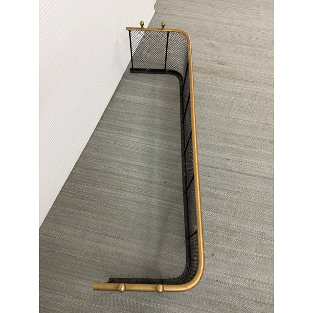 Victorian Brass Fireplace Screen, Early 20th Century. For Sale - Image 4 of 12