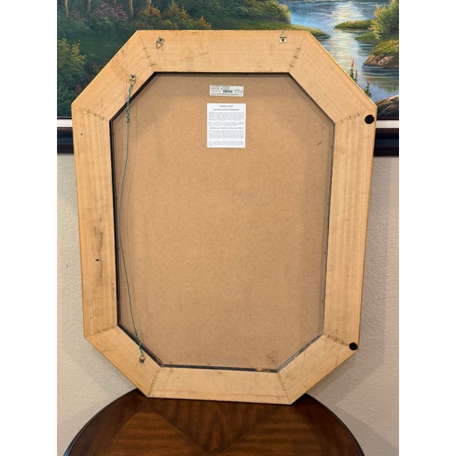 Hollywood Regency Vintage Bombay Company Italian Gold Gilt Beveled Wall Mirror Hollywood Regency For Sale - Image 3 of 6