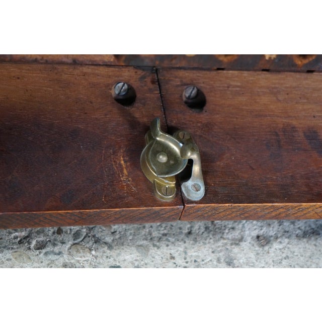 Antique 19th Century Victorian Mahogany Drop Leaf Oval Dining Table Console For Sale - Image 16 of 18