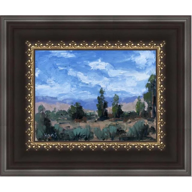 Southwest Desert Landscape Oil Painting – Modern Boho Earth Tone Art For Sale In Reno/Lake Tahoe - Image 6 of 9