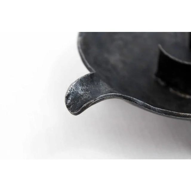 1950s Brutalist Iron Candleholder, 1950s For Sale - Image 5 of 10