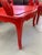 Wood 18th Century Louis XV Fauteuils in Hollywood Regency Coral- A Pair For Sale - Image 7 of 14