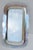 1950s International Silver Co. Silverplate Rectangle Embossed Bread Platter Serving Tray For Sale - Image 12 of 16