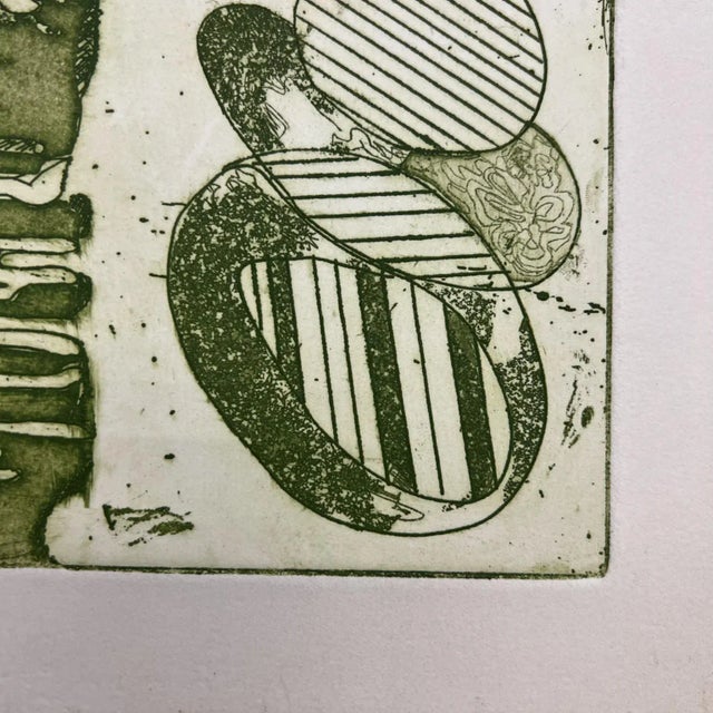 1970s 1970s Mamie Troxell Organic Modern Abstract Artwork For Sale - Image 5 of 10