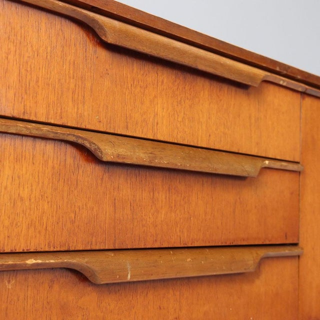 Wood Vintage Sideboard in Teak, 1960s For Sale - Image 7 of 13