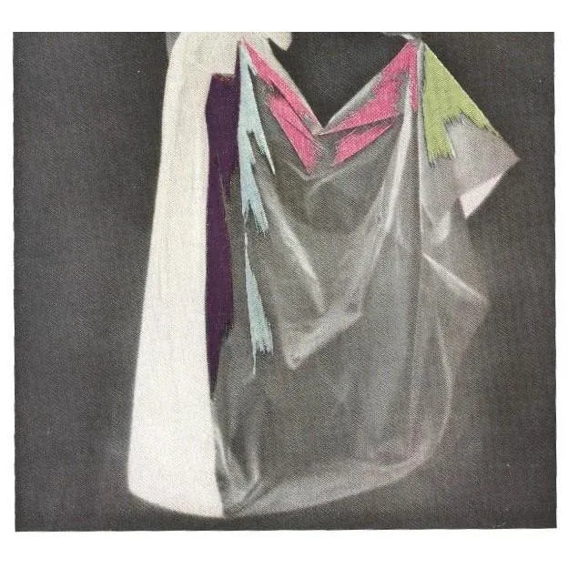Art Deco 1937 Fashion Lithograph -Man Ray, Matted For Sale - Image 3 of 3