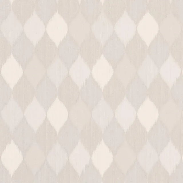 Sample - Schumacher X Miles Redd Harlequin Fabric in Grisaille For Sale