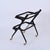 Mid-Century Italian Trolley Bar Cart in Wood and Glass attributed to Cesare Lacca, 1950s For Sale - Image 15 of 16