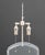 Modern Modern Clear Acrylic and Chrome Table Lamps, Pair For Sale - Image 3 of 7