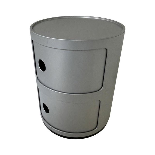 White Componibili Nightstand by Anna Castelli Ferrieri for Kartell For Sale - Image 8 of 8