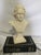This exquisite 11" tall Ludwig Van Beethoven plaster bust is in excellent condition, adding instant elegance and drama to...