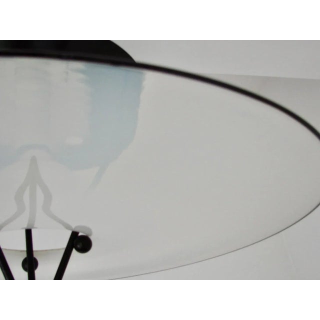 Metal Italian Murano Pendant Lamp, 1980s For Sale - Image 7 of 9