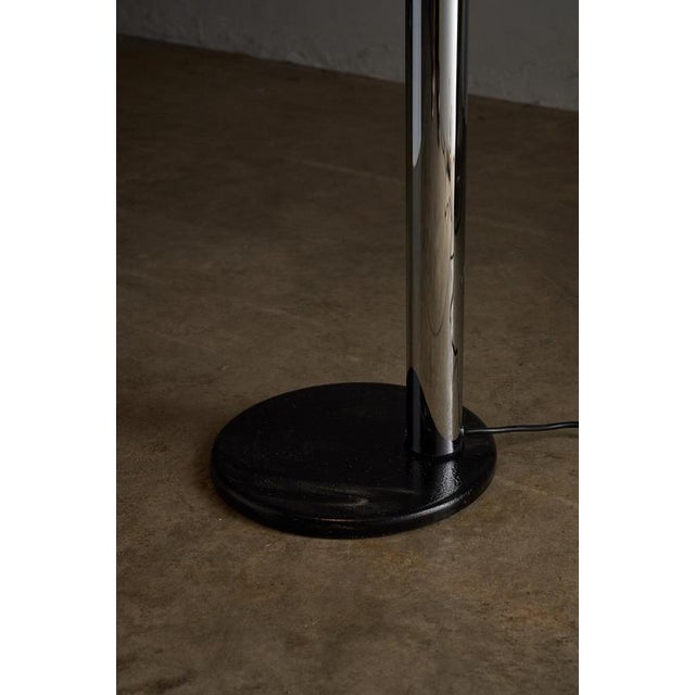 Black Floor Lamp attributed to Enrique Franch for Metalarte, 1970s For Sale - Image 6 of 11