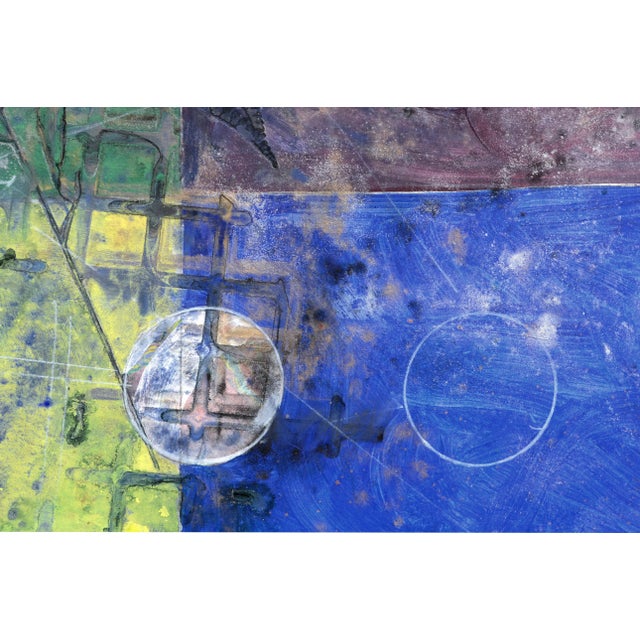 Abstract Expressionism Leroy Parker "Hey Did We Scratch?" Abstract Expressionist Composition 1997 For Sale - Image 3 of 13