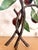 Dark Green Monumental 37" Italian Toleware Espalier Fruit Tree Wall Sconce / Candelabra For Sale - Image 8 of 10