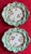 Antique Early 19th Century English George III Mason's Patent Ironstone China Small Rococo Platters or Plates Circa 1815 - A Pair For Sale - Image 11 of 11