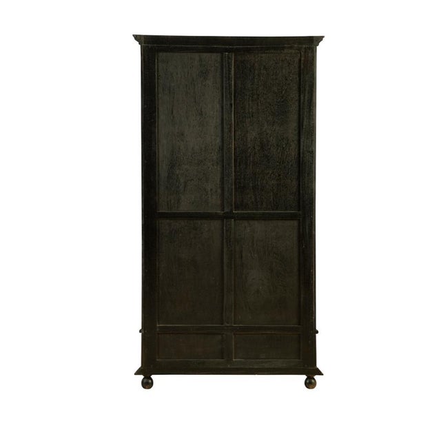 Wood Franklin Telephone Booth-Style Wood Display Cabinet by Furniture Classics For Sale - Image 7 of 9