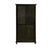 Wood Franklin Telephone Booth-Style Wood Display Cabinet by Furniture Classics For Sale - Image 7 of 9