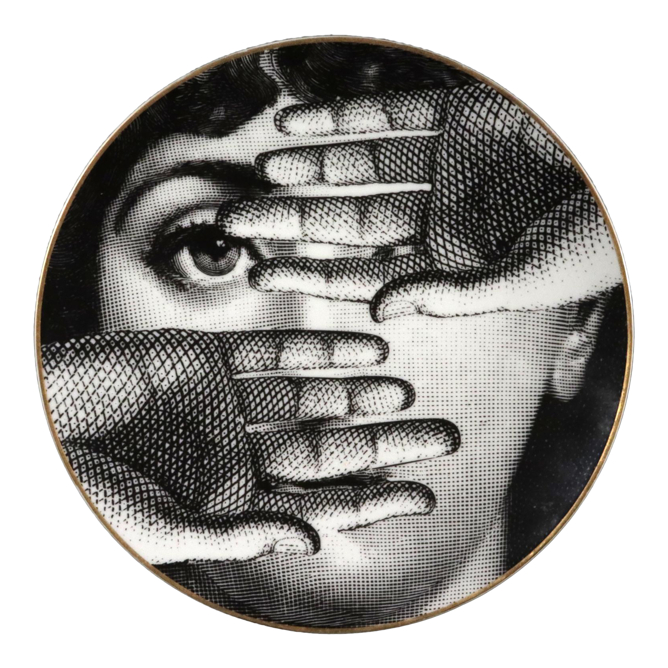 Fornasetti Rosenthal Porcelain Plate- Temi E Variazioni- Themes