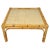 Bamboo, Rattan & Wicker Squared Coffee Table, Italy, 1960s For Sale - Image 14 of 14