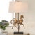 Not Yet Made - Made To Order Golden Horse Table Lamp For Sale - Image 5 of 7