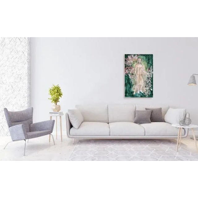 2020s Original Mixed-Media Painting, "Just a Suggestion 2" For Sale - Image 5 of 5