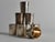 Art Deco Hand-Hammered Silver-Plated Shot Glasses, 1930s, Set of 7 For Sale - Image 4 of 8