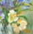 Vintage Still Life -- Yellow & Blue Floral by Doro For Sale - Image 4 of 8