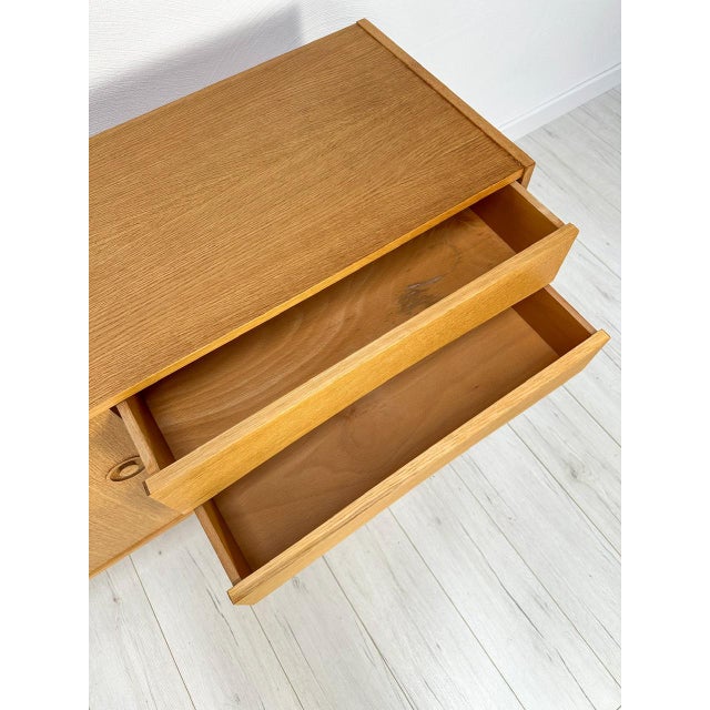 Scandinavian Minimalistic Oak Sideboard by Erik Wørts for Ikea, 1960s For Sale - Image 10 of 16