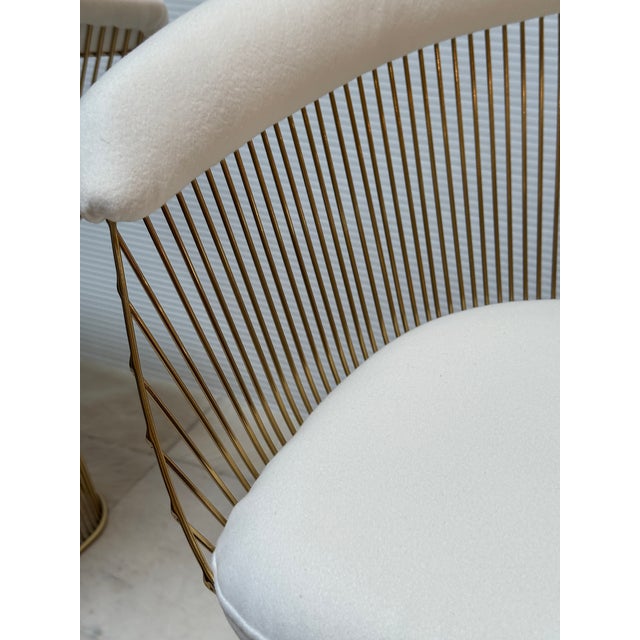 2020s Eternity Modern Platner Style Arm Chairs, Pair For Sale - Image 5 of 12