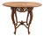French Style Rococo Revival Walnut Side Table For Sale