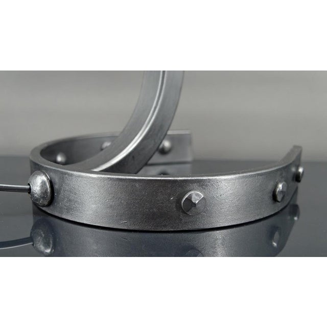 Wrought Iron Rooster Lamp by Jean Touret, 1950s For Sale - Image 13 of 16