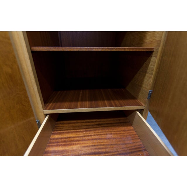 French Wardrobe with Compass Legs, 1960s For Sale - Image 15 of 18