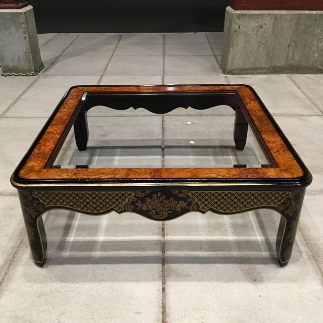 Mid 20th Century Midcentury Chinoiserie Drexel “Et Cetera” Coffee Table For Sale - Image 5 of 13