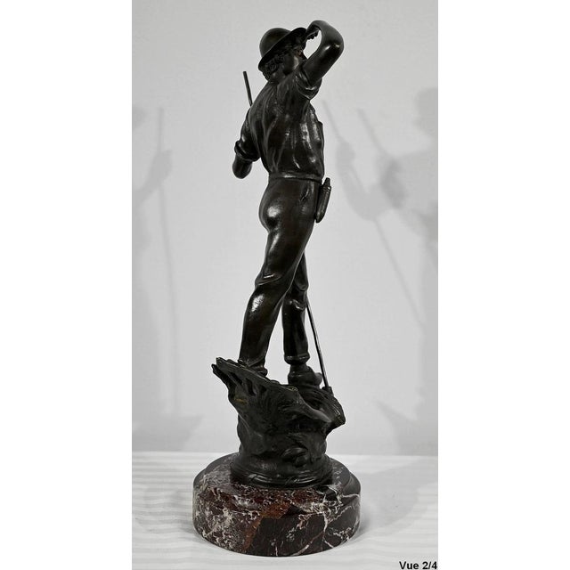 E.Aizelin, Le Faucheur, Late 1800s, Bronze For Sale - Image 12 of 18