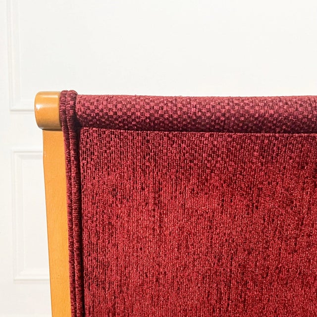 1980's Faux Bamboo Hand Painted Library Arm Chair by Hickory For Sale In Tampa - Image 6 of 8