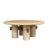 Round Travertine Coffee Table, 1970s For Sale - Image 13 of 13