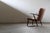Brown Vintage Danish Lounge Chair by Henry Schubell, 1950s For Sale - Image 8 of 18