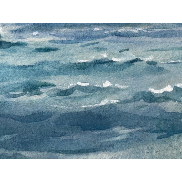 Frank Watson Wood Painting HMS London Signed First World War Royal Navy Watercolour Historic Anstice and Dardanelles Associations For Sale - Image 15 of 18