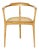 German 3-Legged Wood and Cane Chair by Xaver Seemüller For Sale