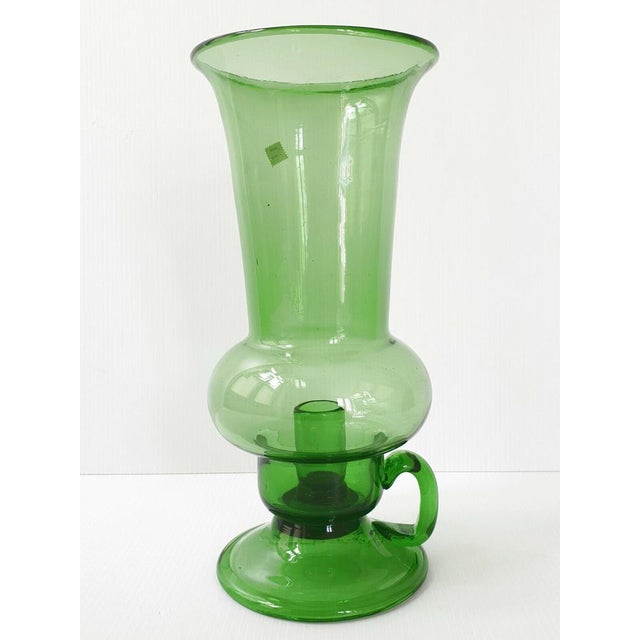 Vintage Italian Glass Vase, 1970s For Sale - Image 4 of 8