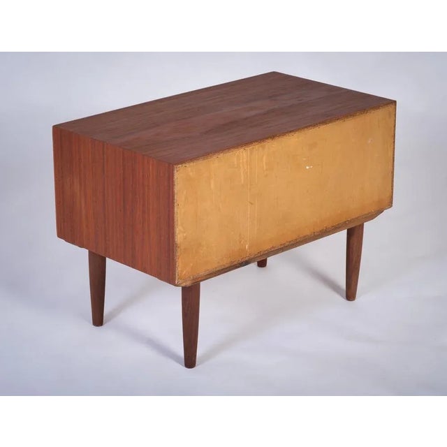 Danish Chest in Teak with 2 Drawers, 1960s For Sale - Image 9 of 10