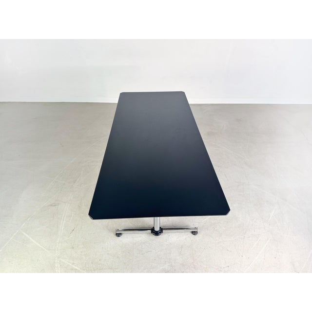 Black Desk Kitos M Plus in Black Oak from Usm Haller For Sale - Image 8 of 17