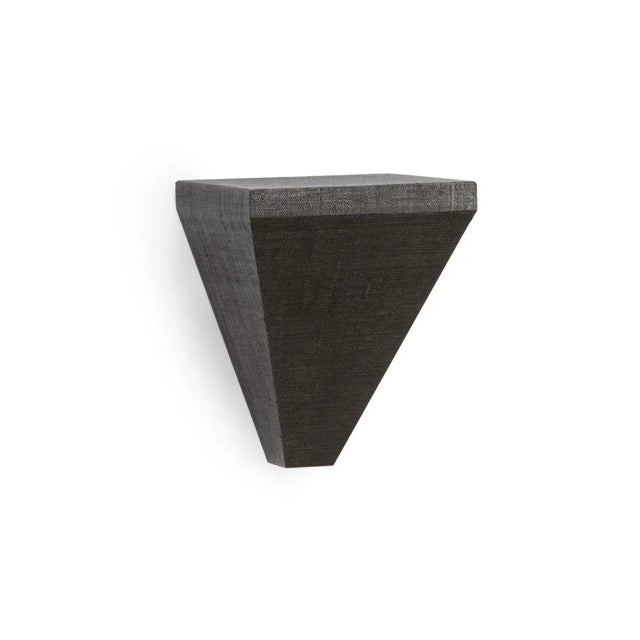 Raffia Covered Wood Bracket. Clean with a dry cloth