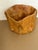 Mid-Century Modern Vintage Hand-Carved Live Edge Root Wood Deep Bowl For Sale - Image 3 of 5