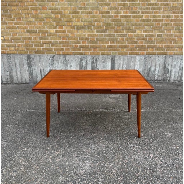 AT-312 Dining Table by Hans J. Wegner for Andres Tuck, 1950s For Sale - Image 13 of 13